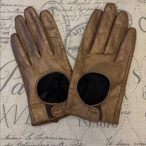 Carolina Amato women genuine Leather  Gloves
